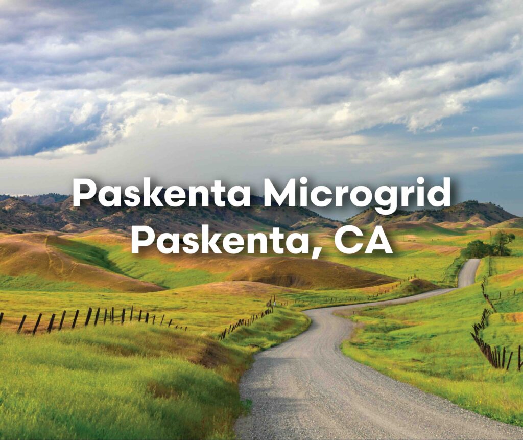 faraday microgrids paskenta, CA project