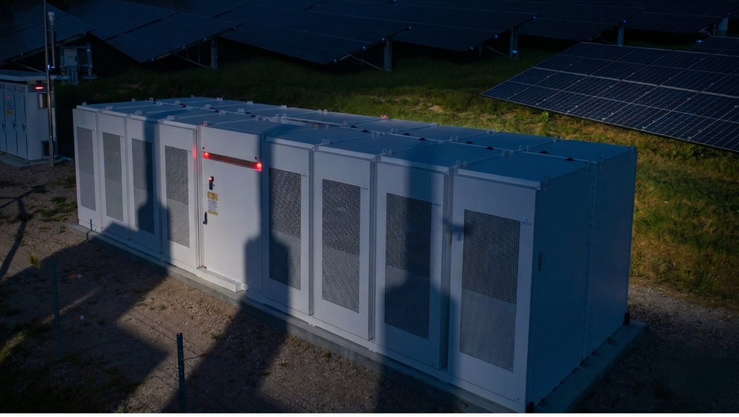 close up of microgrid